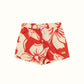 Trouble In Paradise Swim Short Red